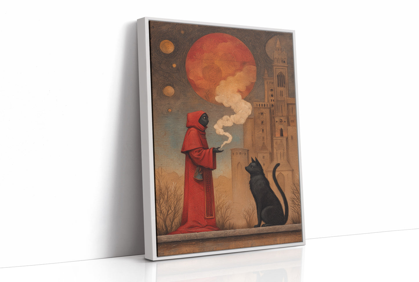Crimson Monk And Midnight Familiar