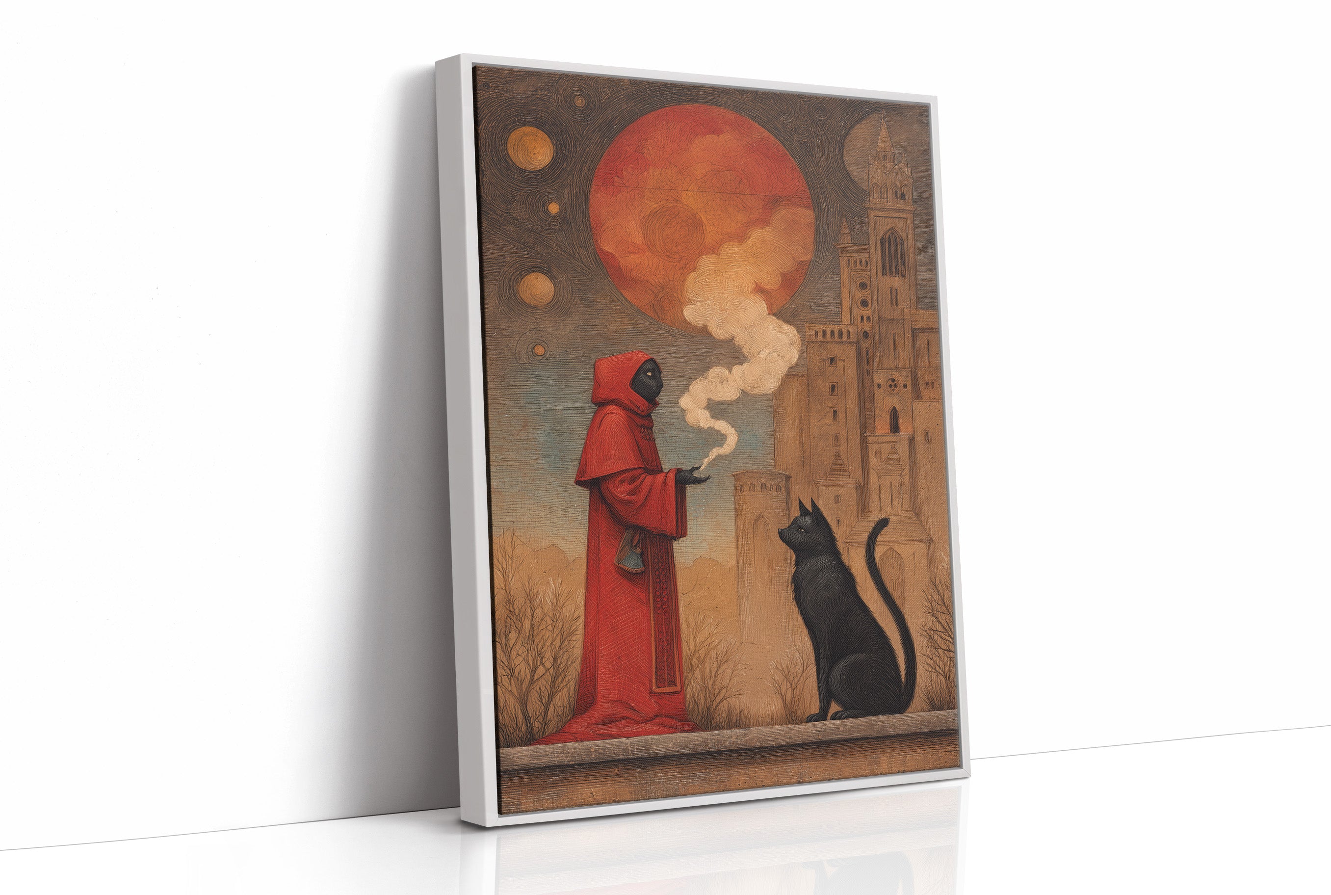 Crimson Monk And Midnight Familiar