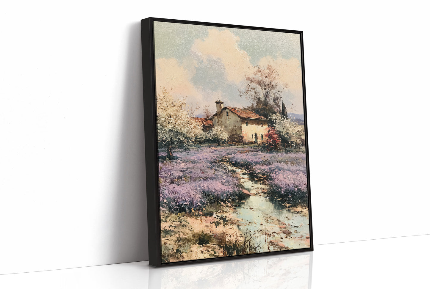Blossoms and Lavender at the Farmhouse