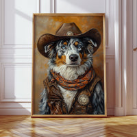 Australian Shepard Sheriff of the Painted Plains