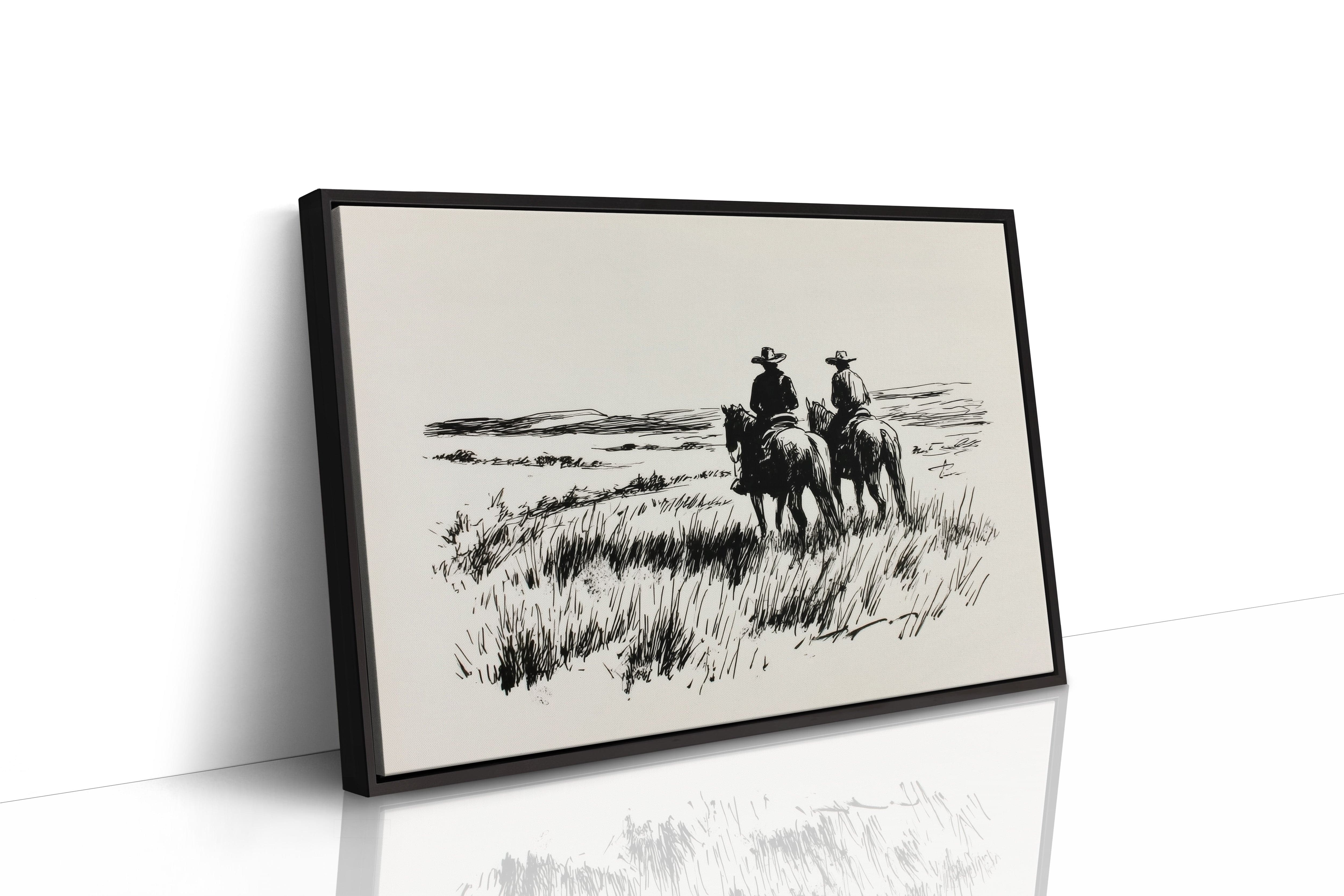 Prairie Grass Remembers Their Hoofbeats