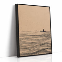 Solitary Voyage Through Endless Tides