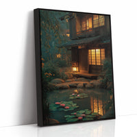 Lotus Dreams In Twilight Garden