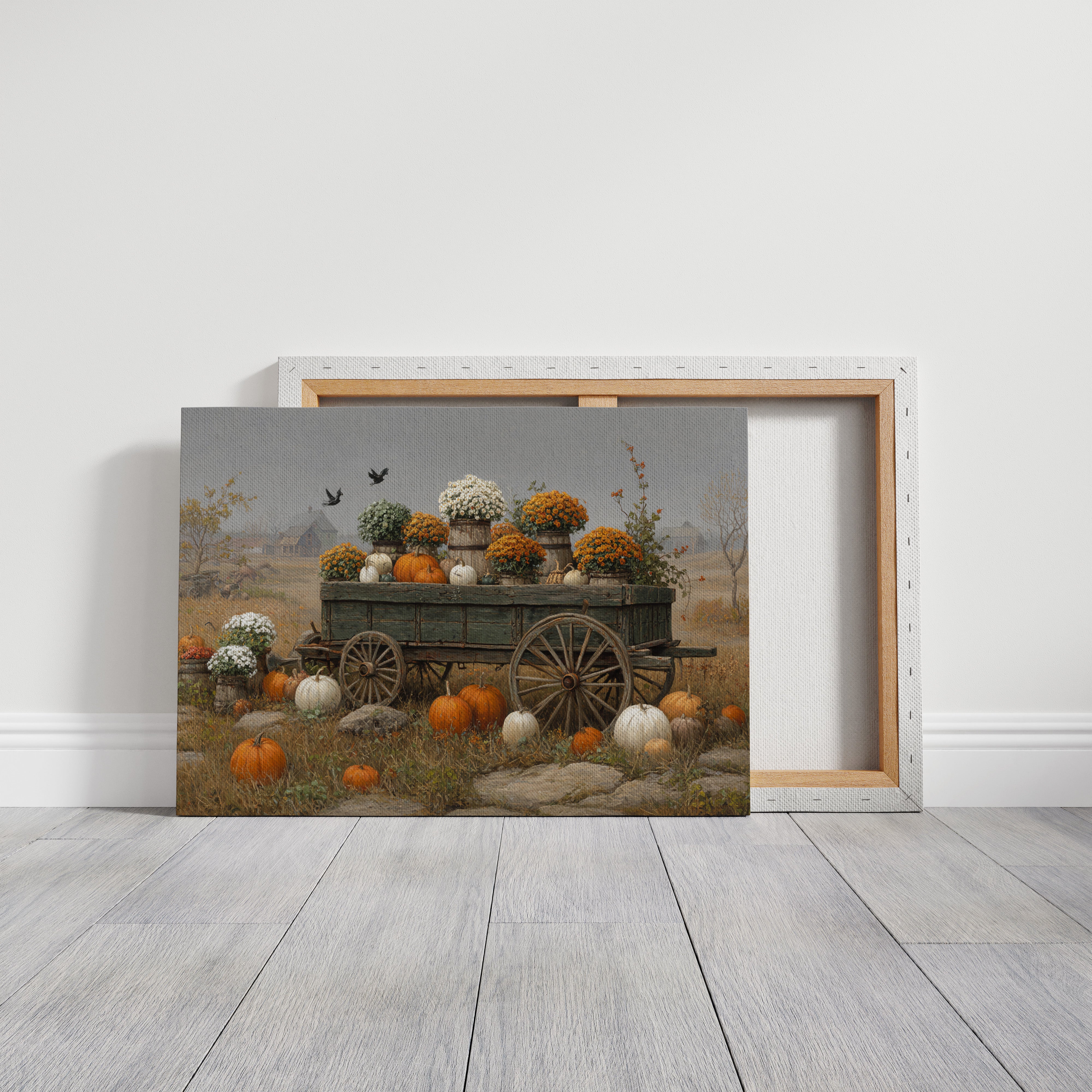 Harvest Bounty on Old Wheels