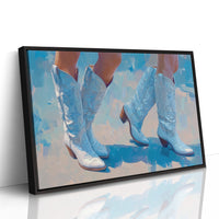 Turquoise Tales On Dancing Boots