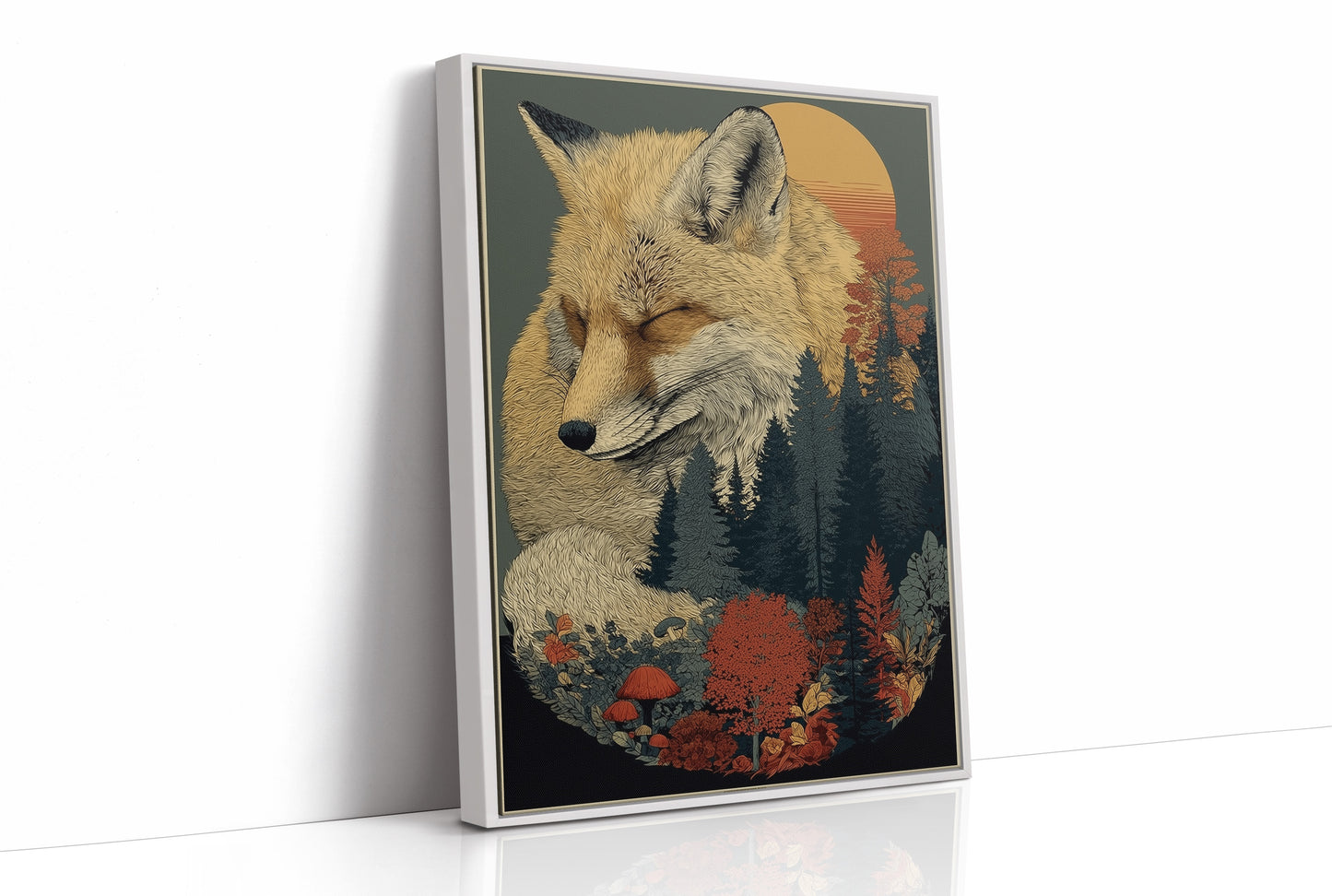 The Forest Dreaming Through the Fox