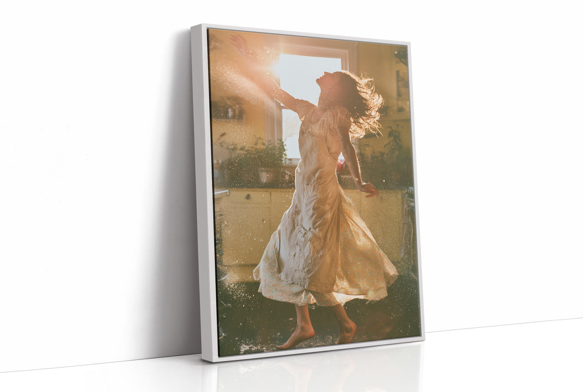 Sunlit Kitchen Twirl Joy