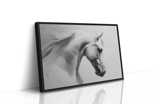 Silent Strength In Charcoal Tones