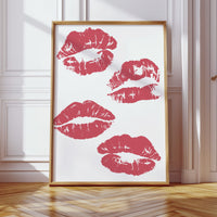 Coral Kisses Paint Modern Romance