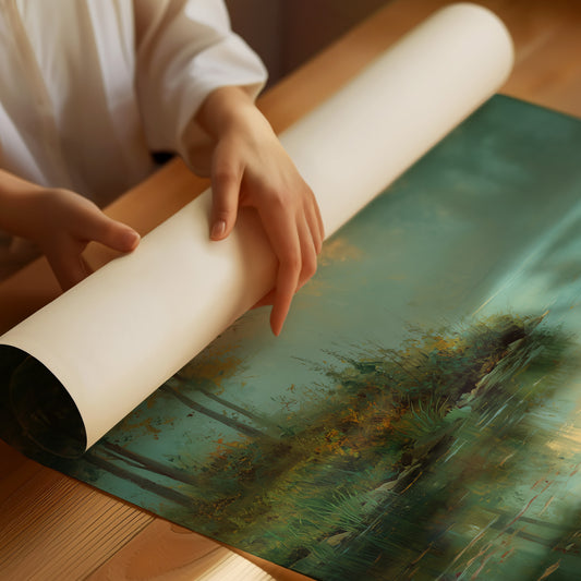 Turtle's Rest In Morning Mist