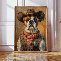 Boxer Sheriff of the Silent Plains