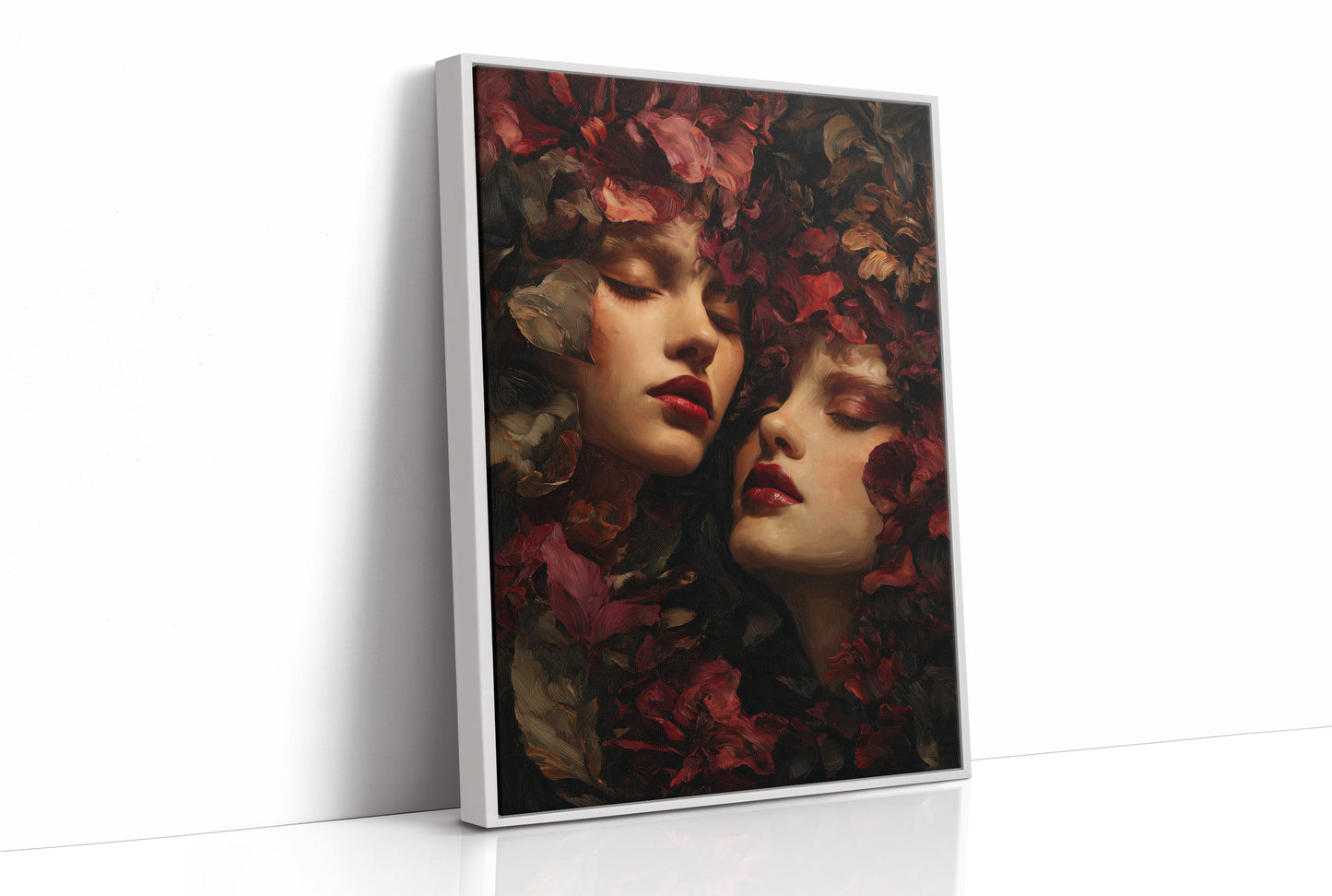 Crimson Petals Between Dreams