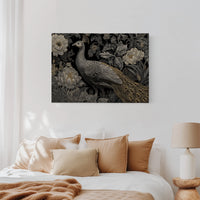 Moonlit Peonies Crown Royal Feathers