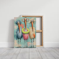 Bespectacled Birds: The Whimsical Trio Returns