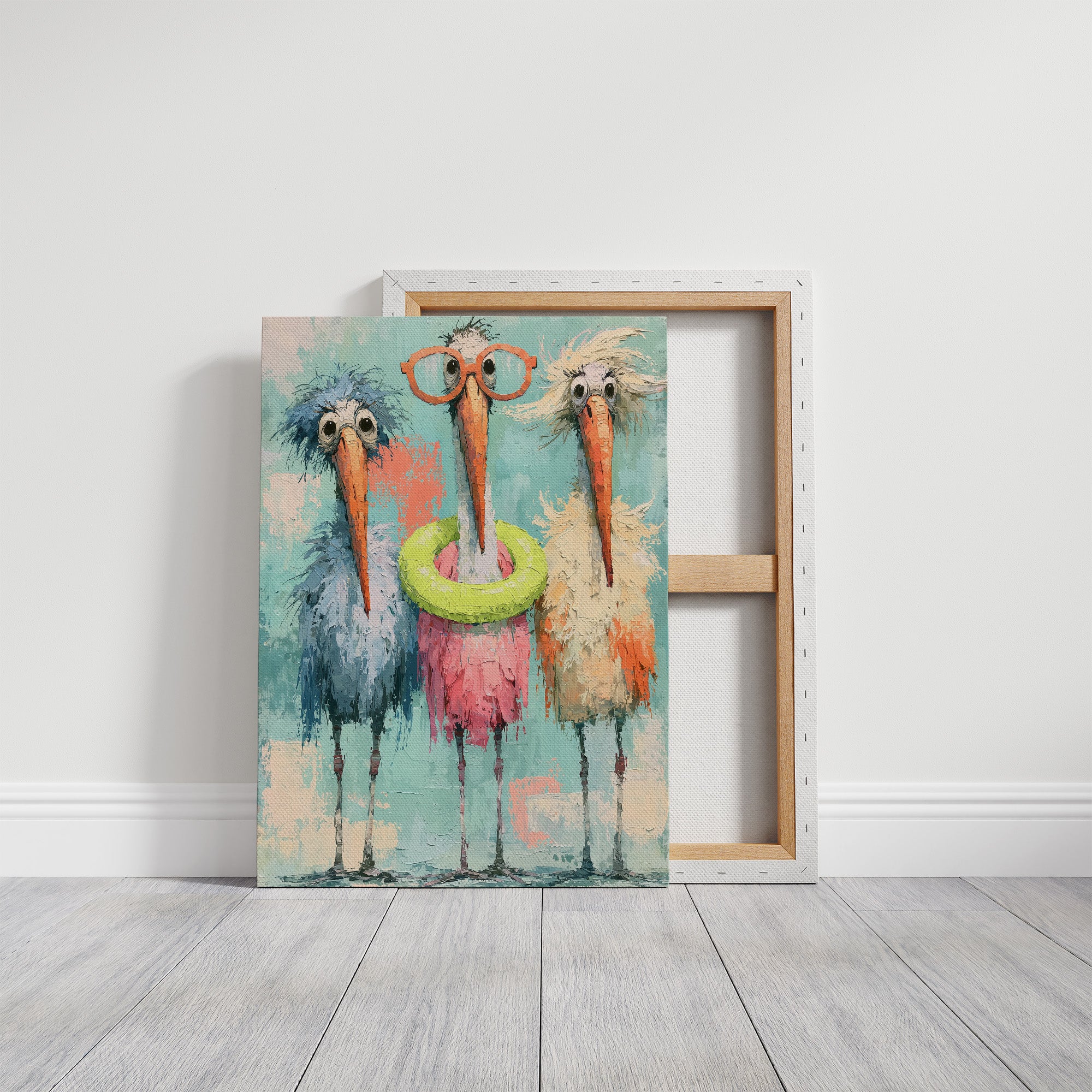 Bespectacled Birds: The Whimsical Trio Returns