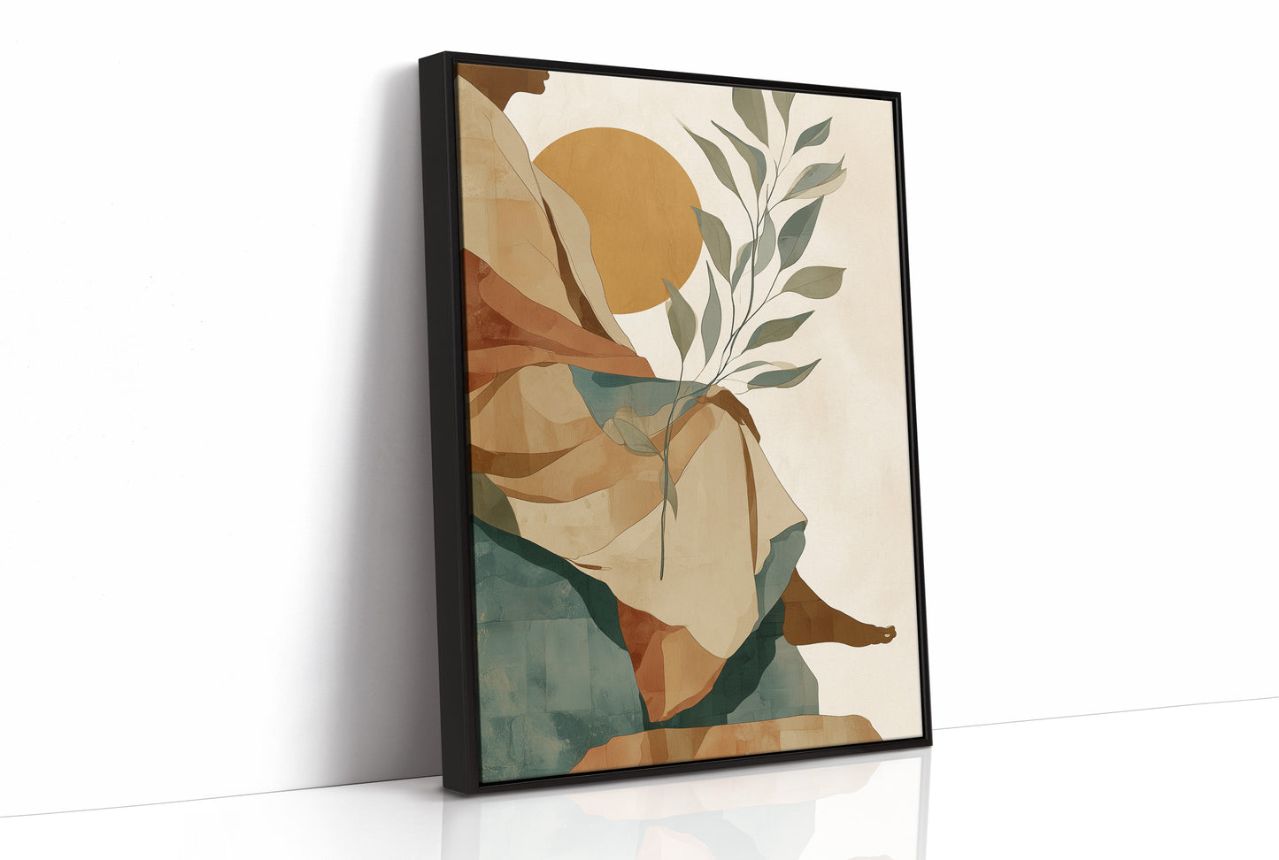 Golden Solitude Nurtures Tender Leaves