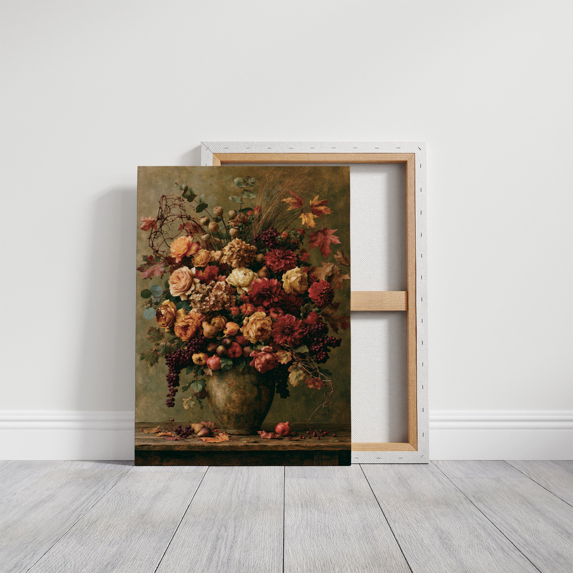 Autumn Harvest: An Opulent Classical Still Life