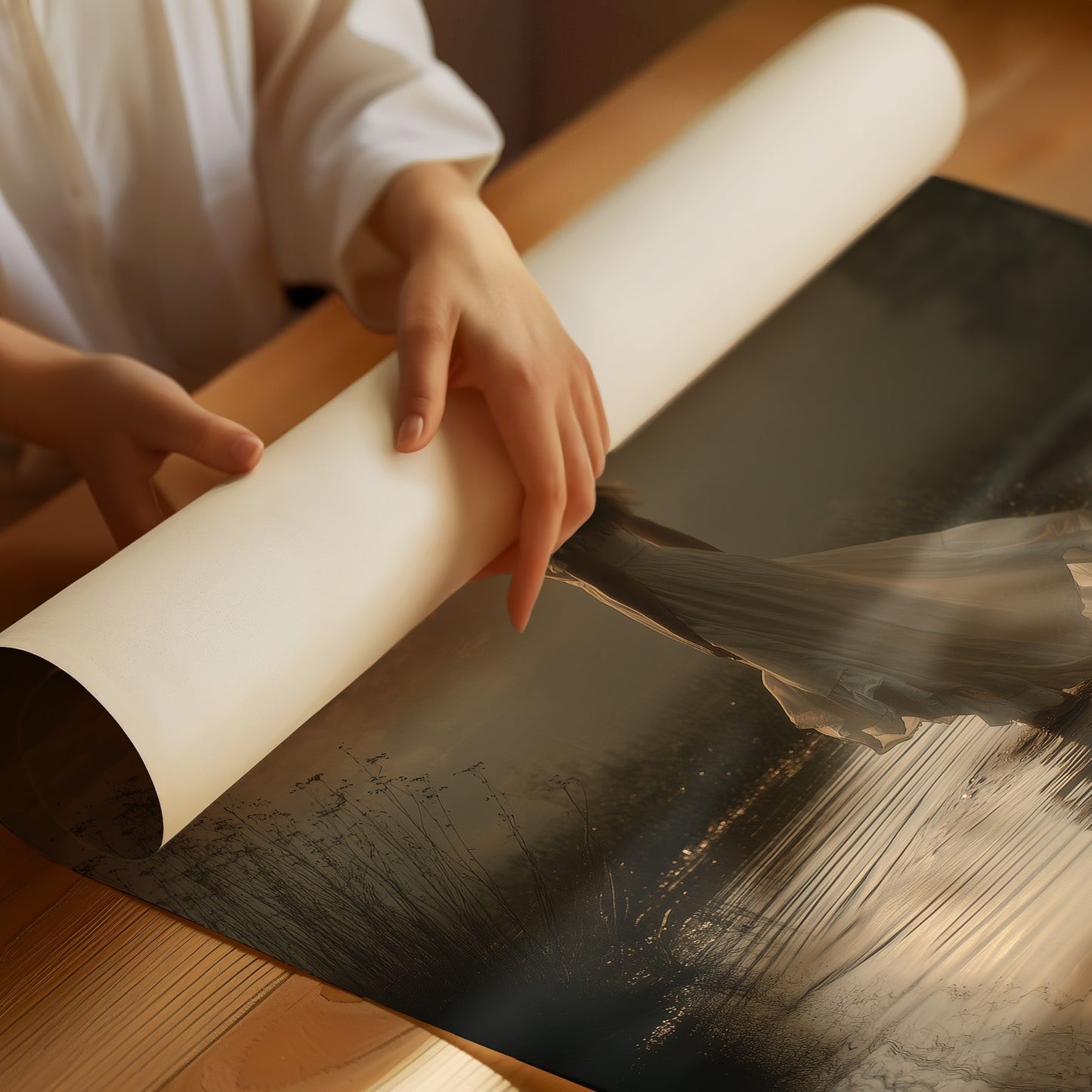 Moonlit Waters Carry Her Dreams