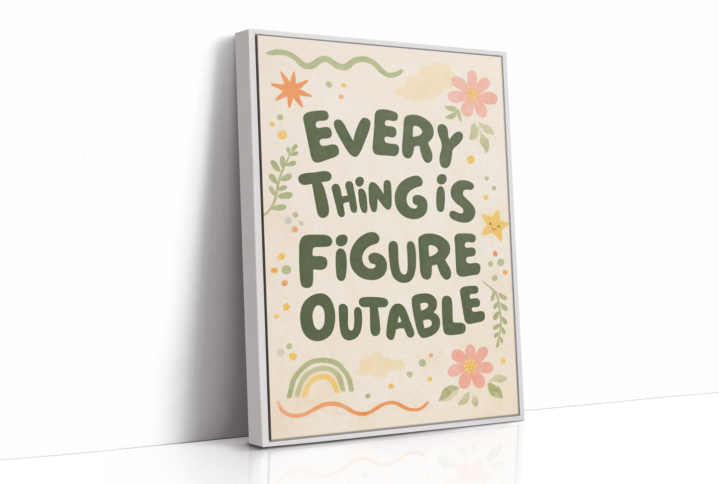 Everything Is Figure Outable in Botanical Embrace