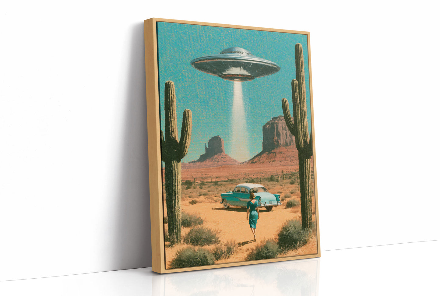 Desert Highway UFO Encounter