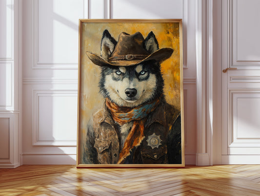 Husky Lone Howler of the West