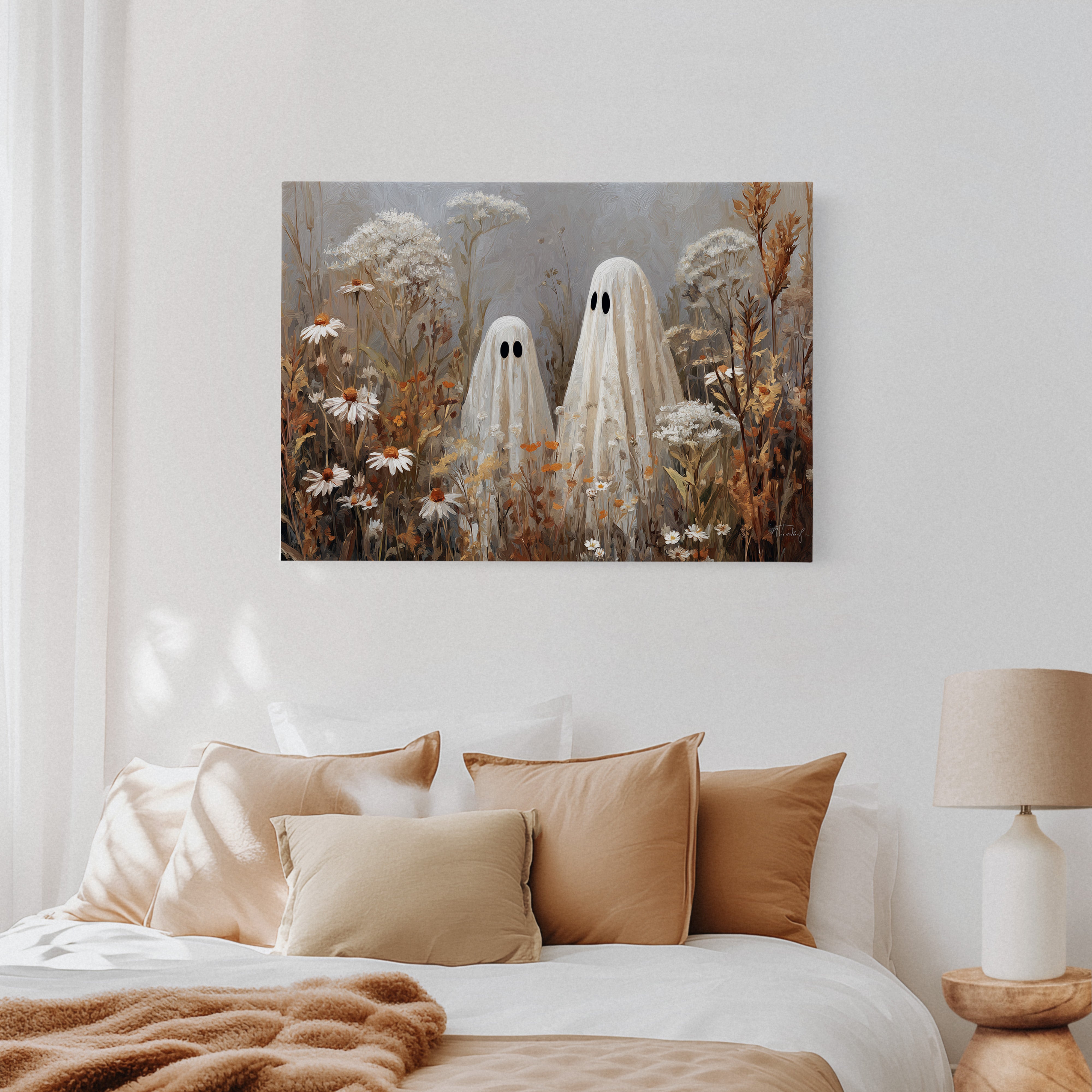 Friendly Phantoms Among Wild Daisies