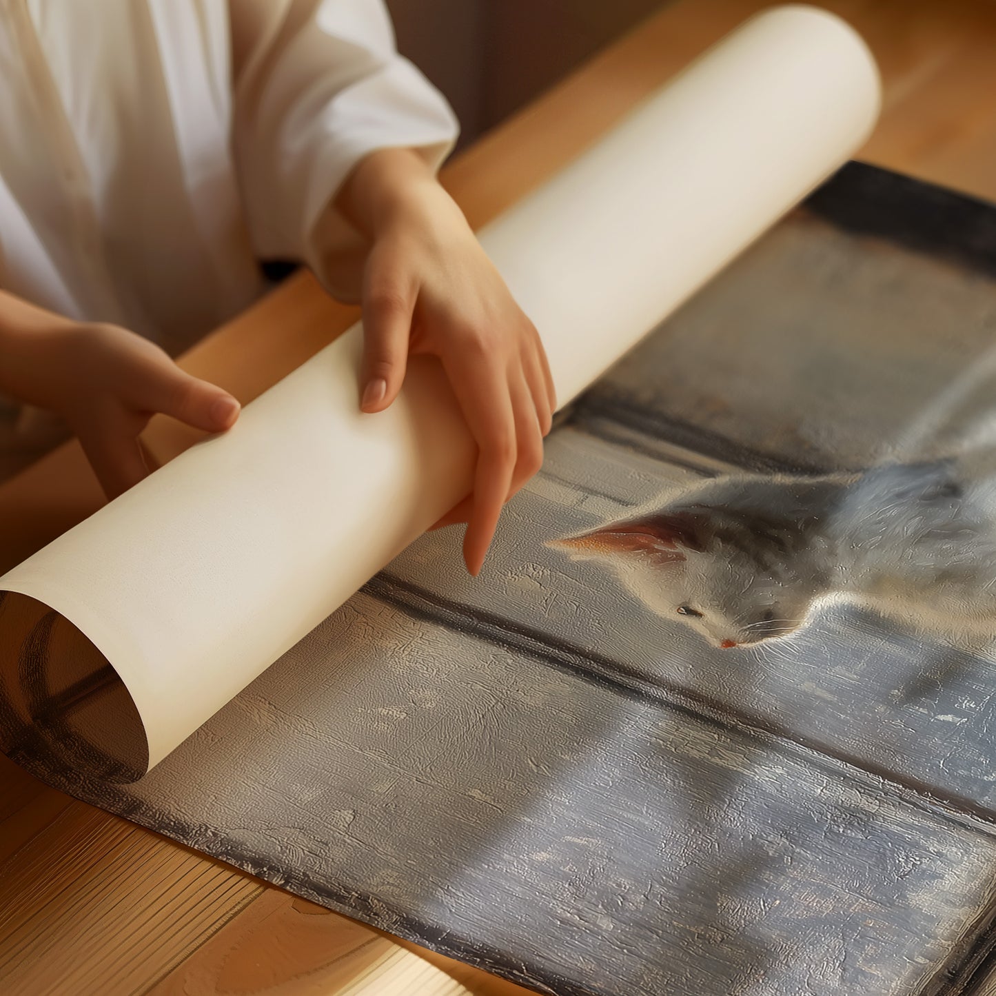 White Cat's Window Vigil