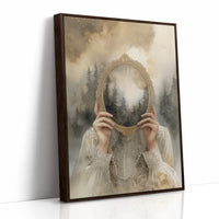 Forests Framed In Golden Memory