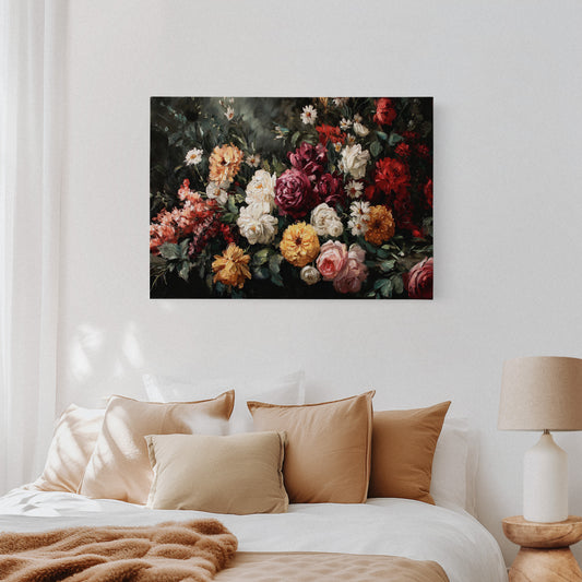 Blooms Dance In Velvet Darkness