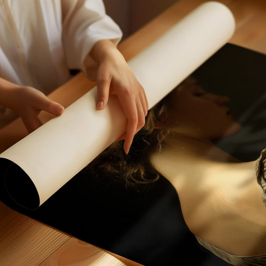 Golden Light On Timeless Portrait
