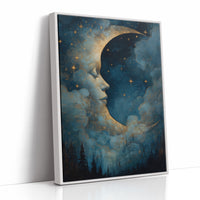 Midnight Dreams In Celestial Blue
