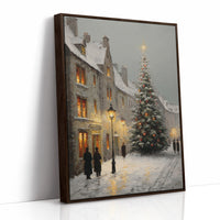 Winter Streets Glow With Promise