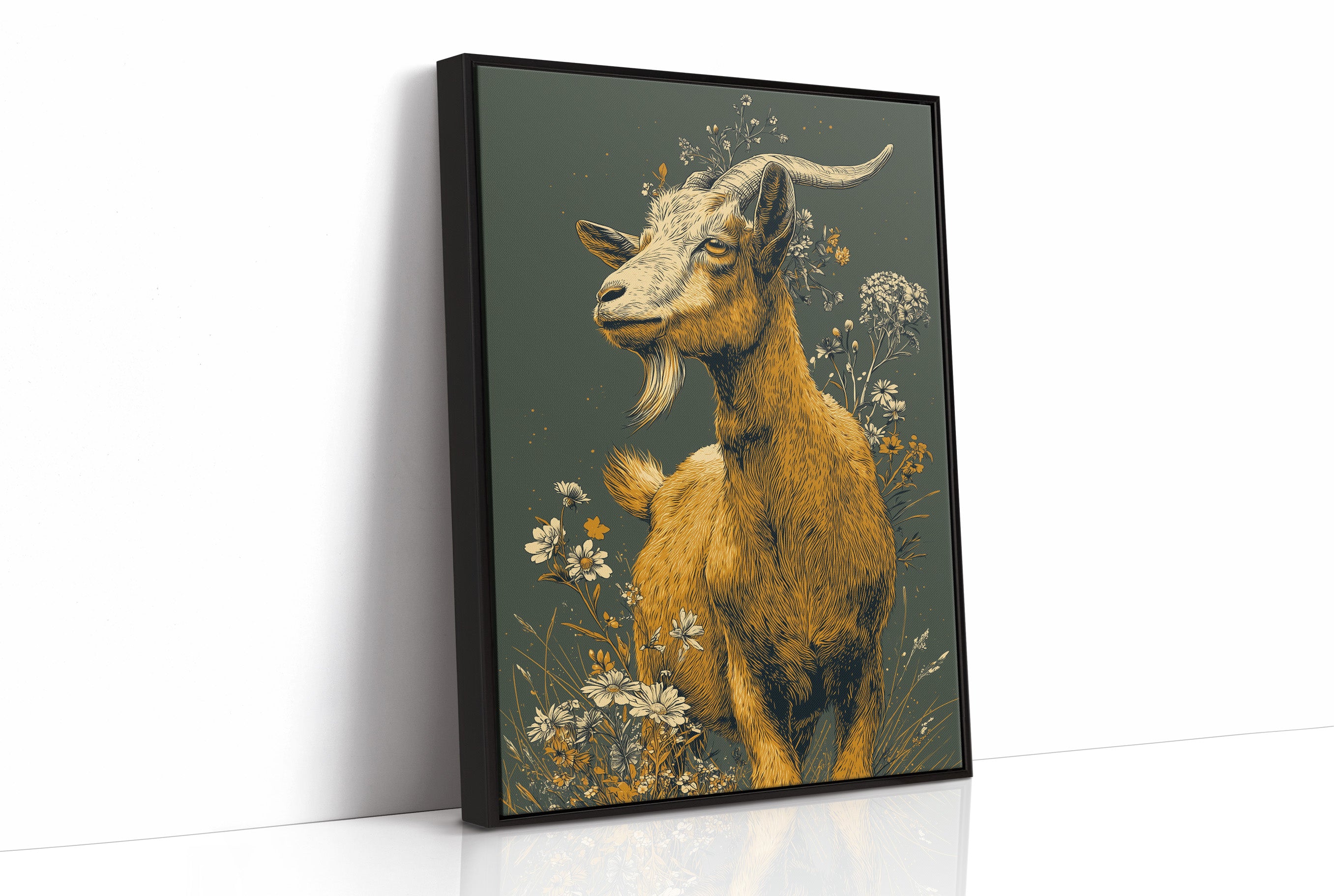 Bearded Goat in Bloom