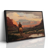 Red Rock Tales At Sunset