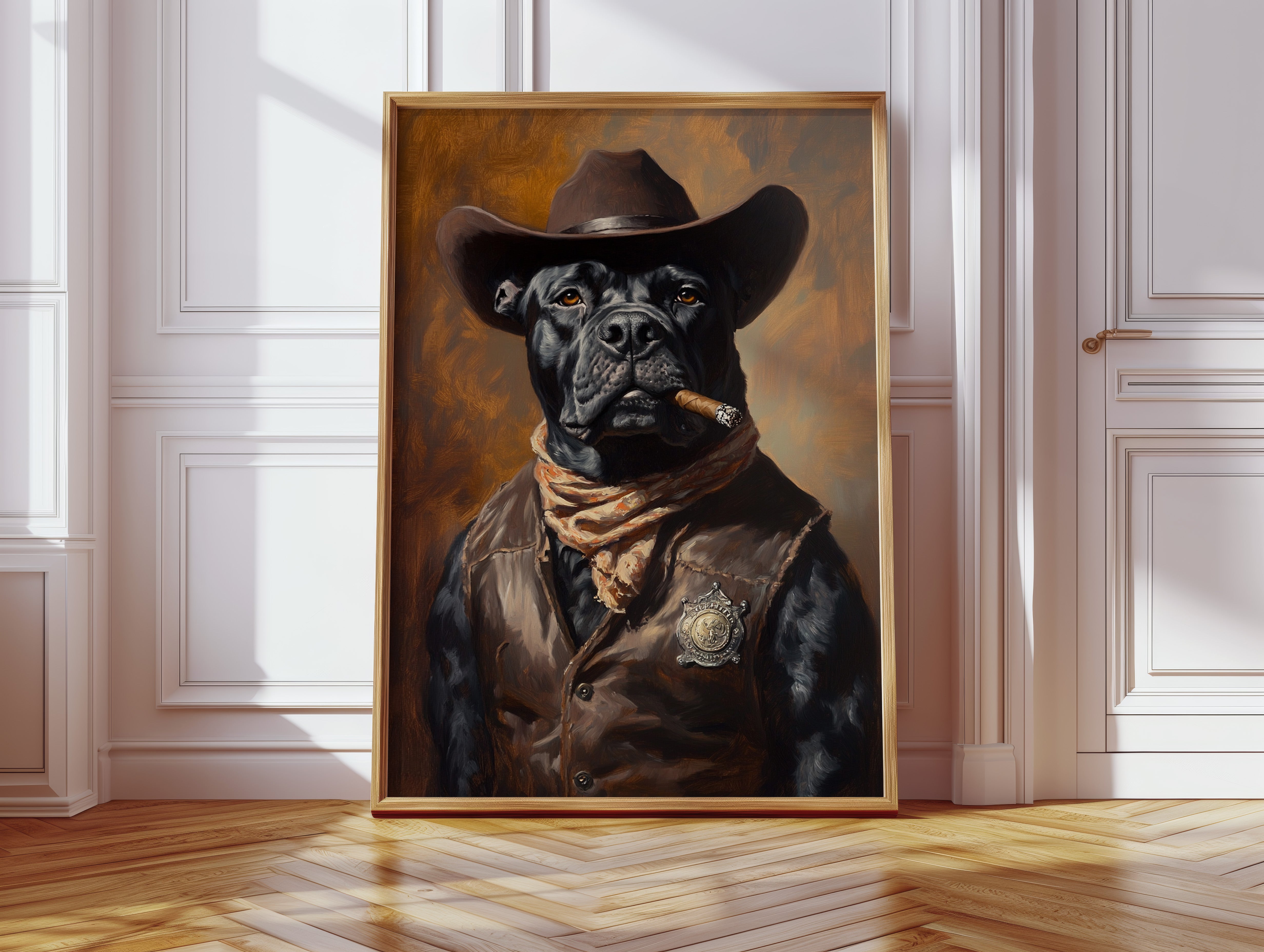 Black Lab Sheriff of the Shadow Range