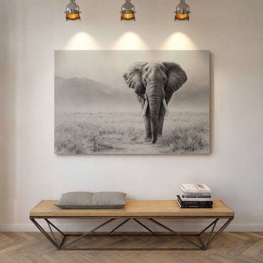 Wisdom Walks The Savanna Plains