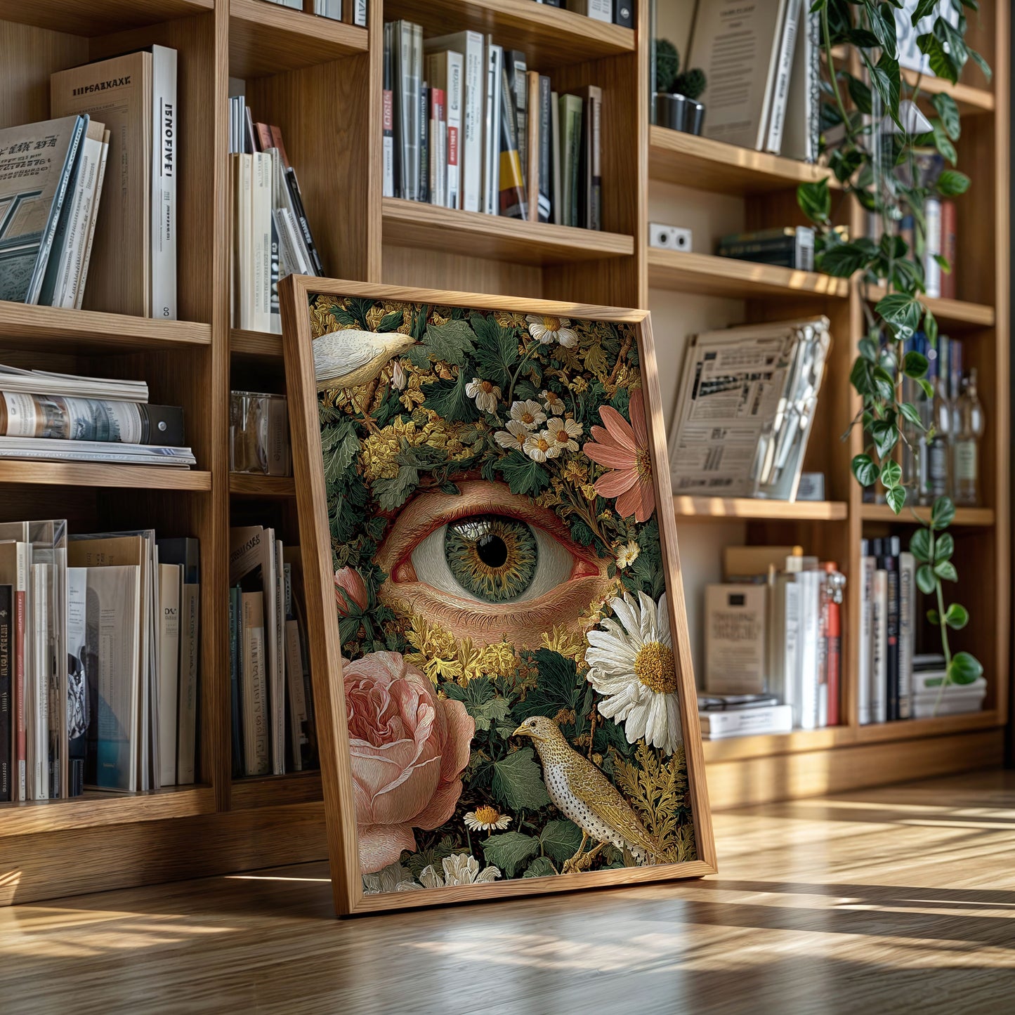 The Eye Beneath Nature's Veil