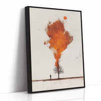 Autumn Inferno Breathes Above Solitude