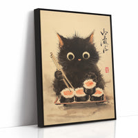 Sushi Cat Dreams Of Midnight Feasts