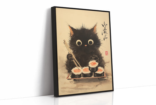 Sushi Cat Dreams Of Midnight Feasts
