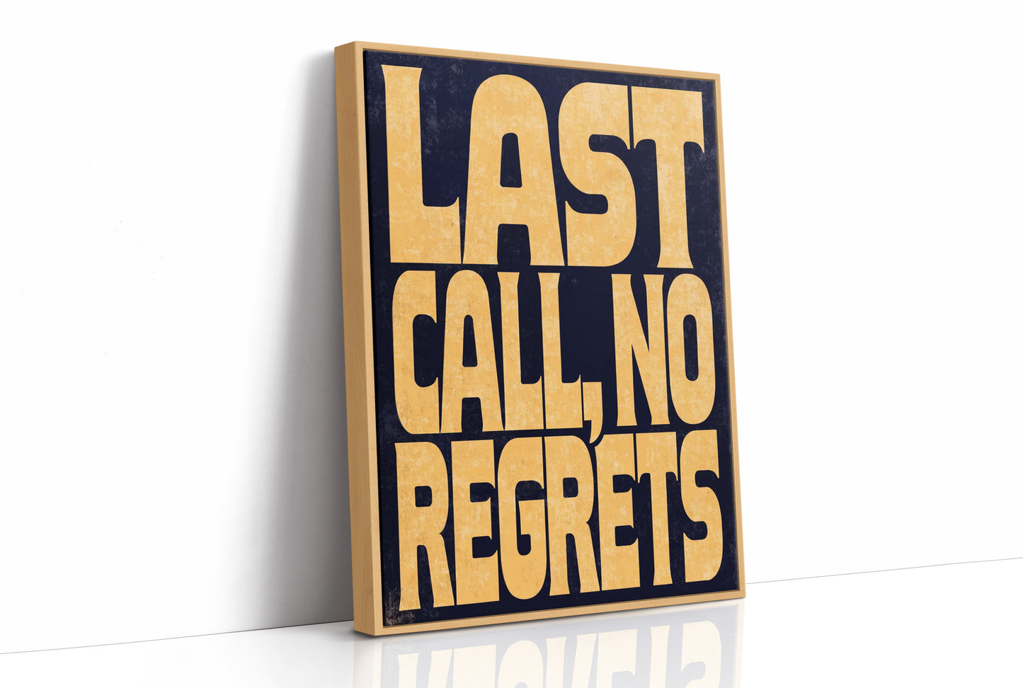 Last Call, No Regrets