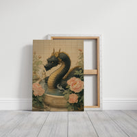 Dragon Tales Among Peony Clouds