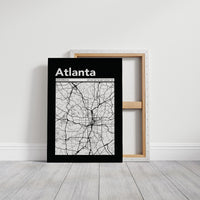 Atlanta, Mapped in Black