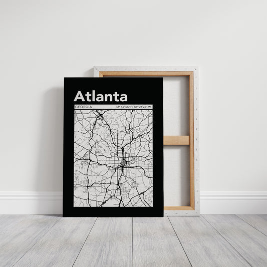 Atlanta, Mapped in Black