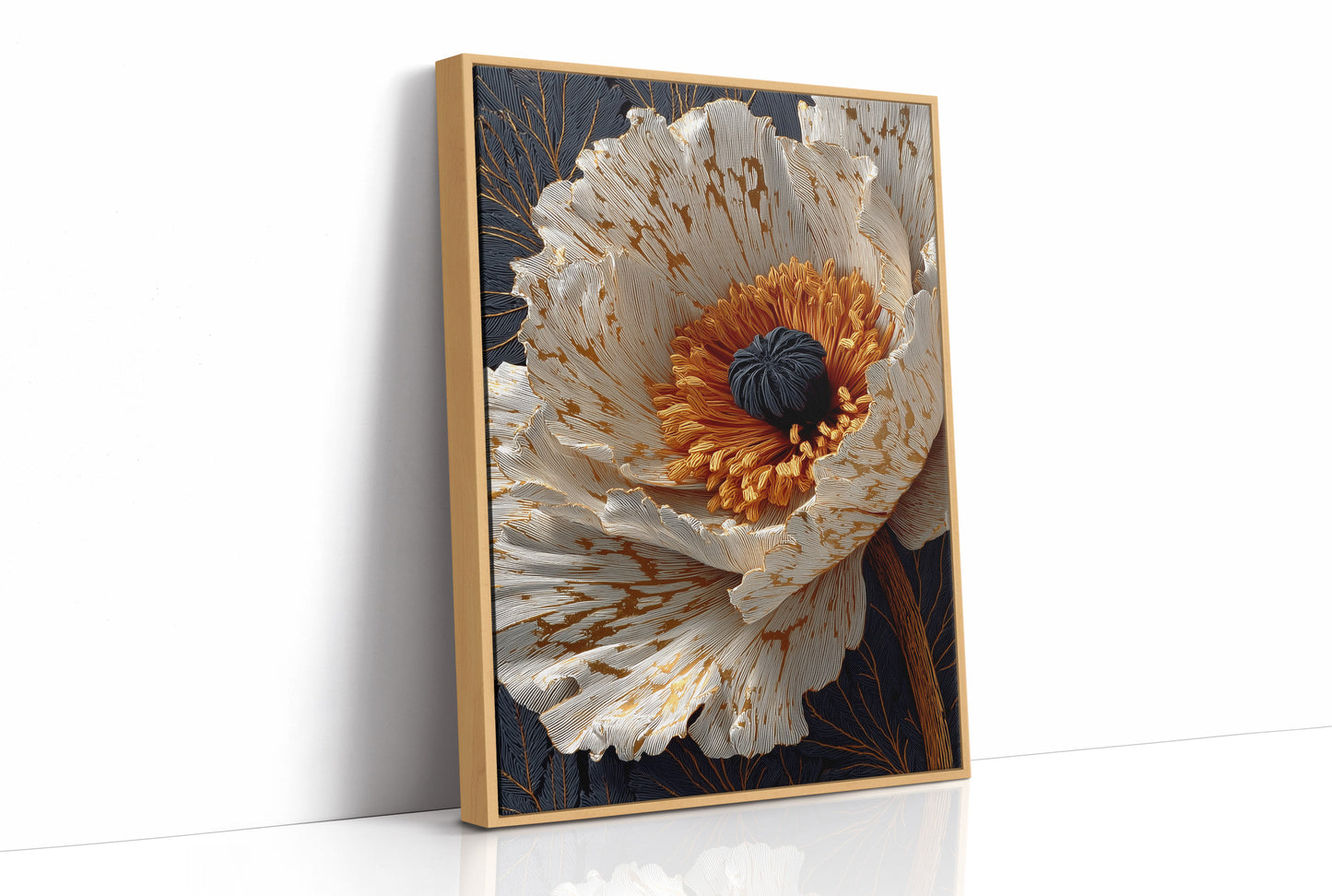 Every Petal Lined in Gold