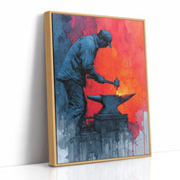 Blacksmith at the Forge