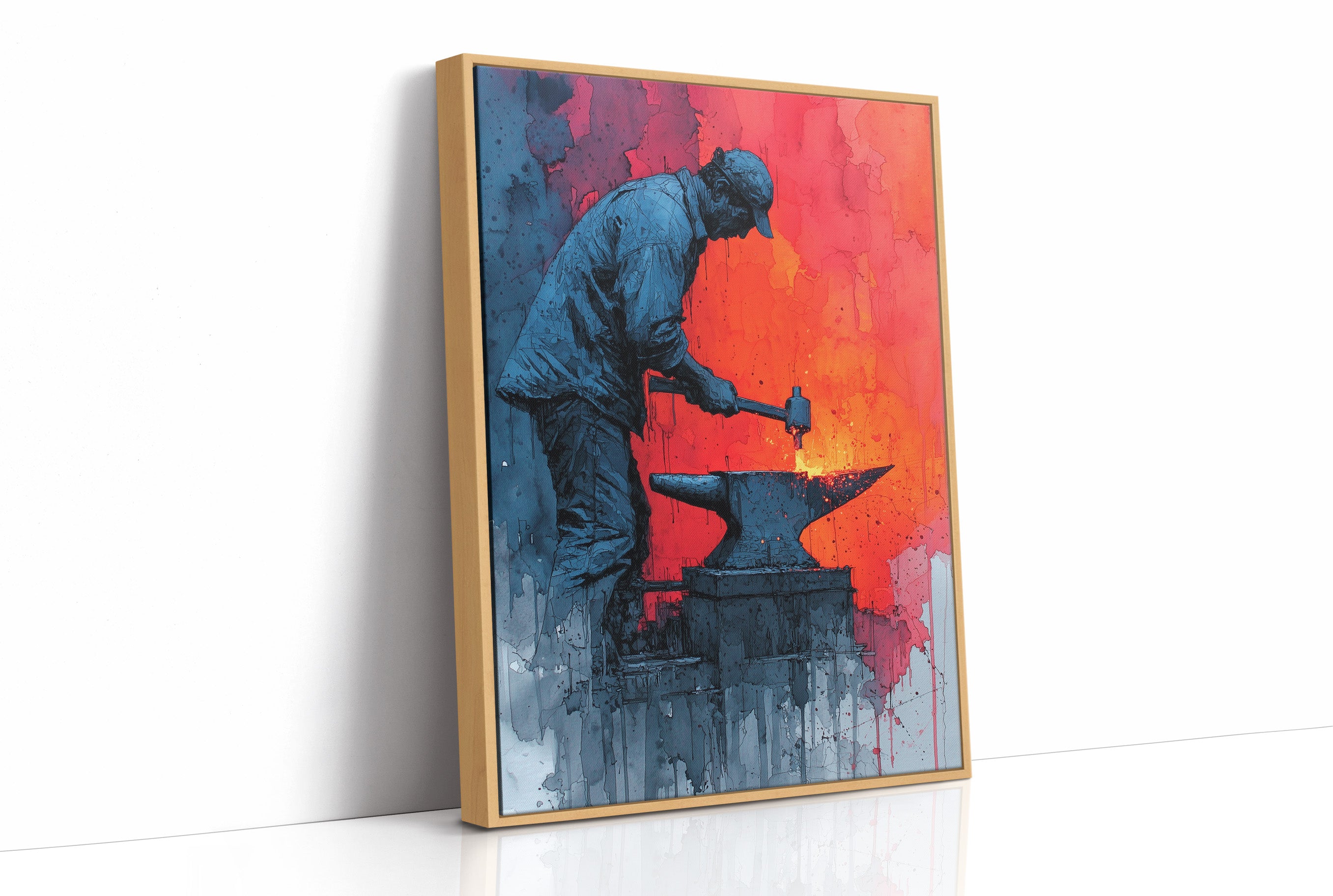 Blacksmith at the Forge