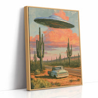 Vintage Truck Desert UFO Sighting