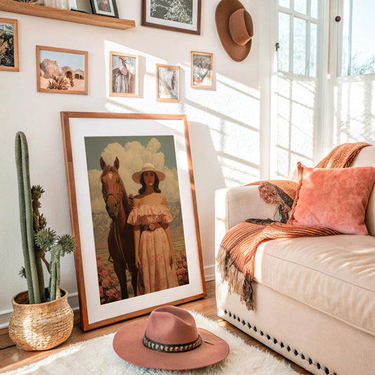 Desert Roses Dance With Stallions