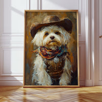 Havanese Western Outlaw